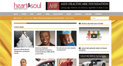 Desktop Screenshot of heartandsoul.com